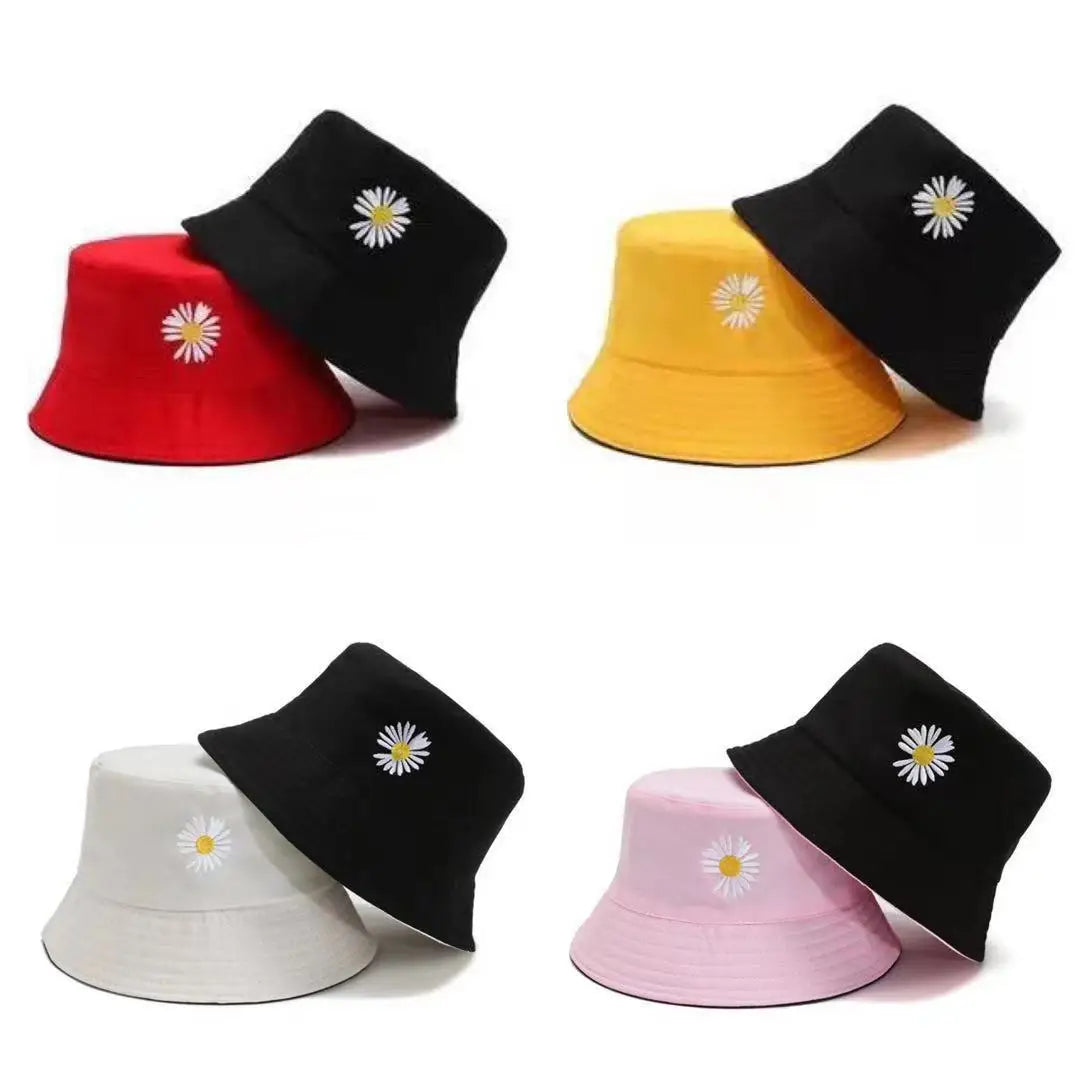 Unisex Bucket Hat Double-Side Outdoor Fishing Cap Women Men