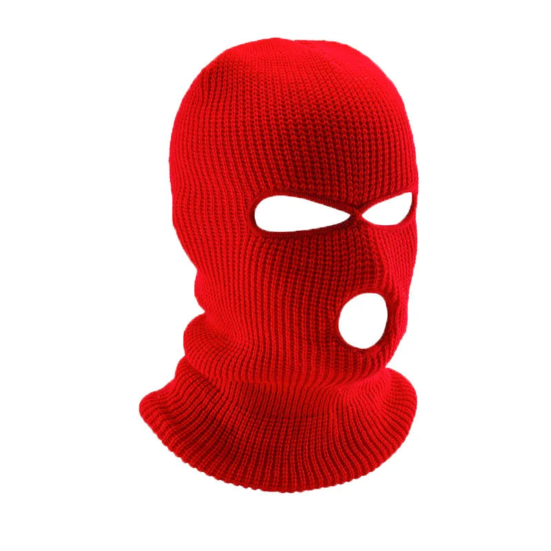 Motorcycle Windproof Full Face Knit Hats Custom SkiMask Men and Women