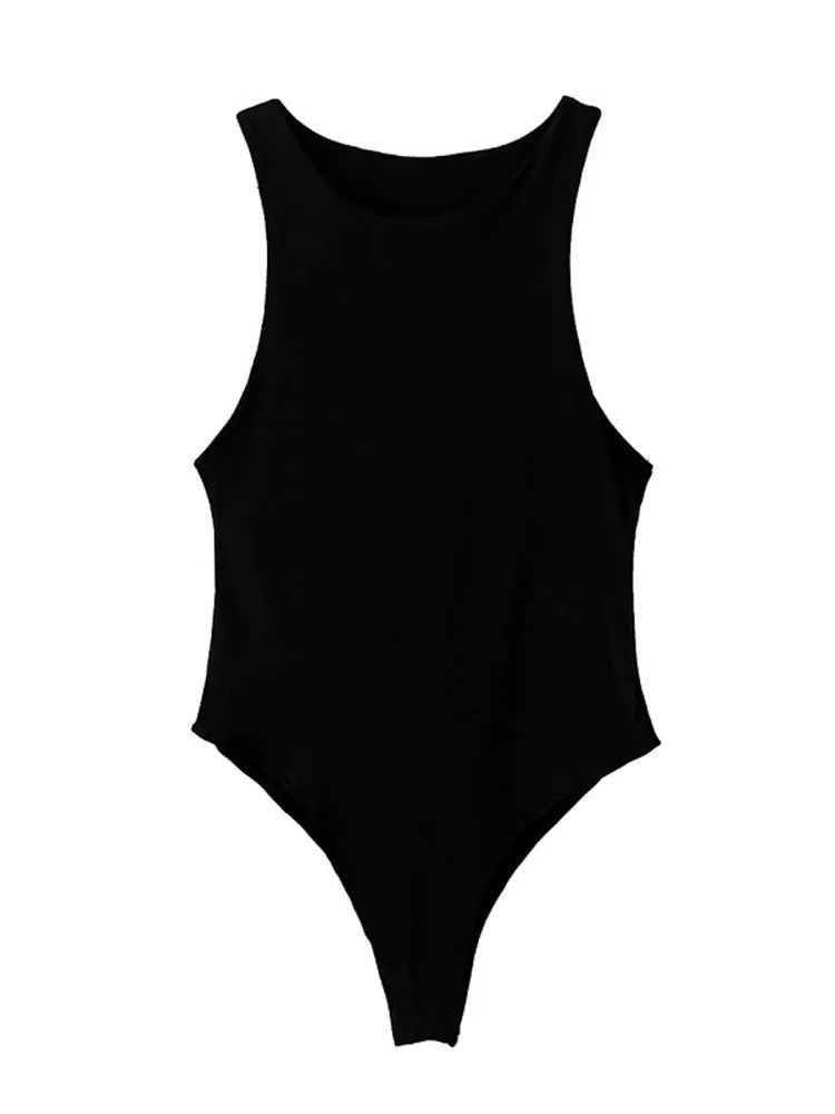 solid sexy bodycon women bodysuits