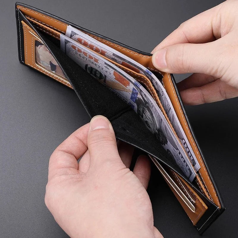 Wallet New Man Card Bag Zipper European And N Men Horizontal Wallet