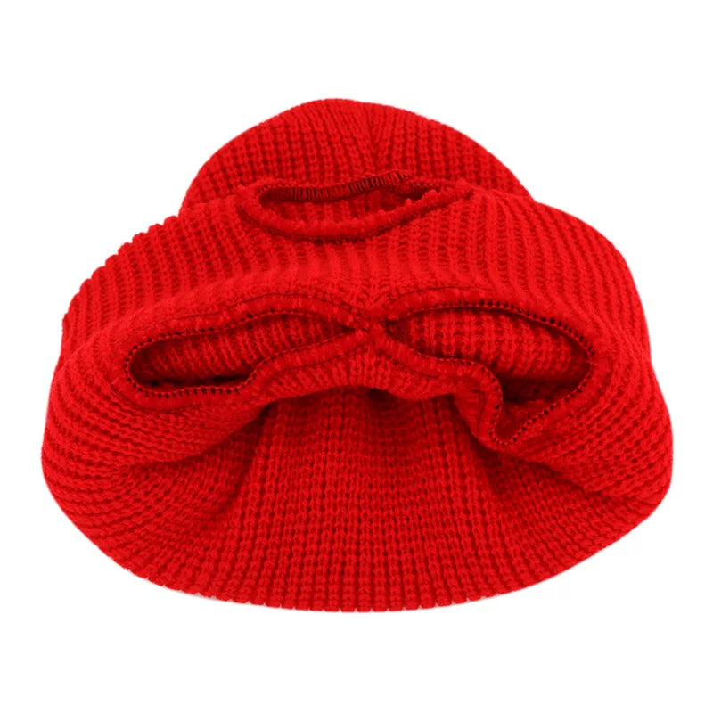 Motorcycle Windproof Full Face Knit Hats Custom SkiMask Men and Women