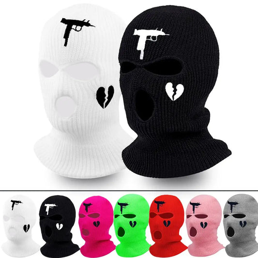 Men Balaclava Mask Hat Winter Warm Windproof Unisex Caps Women