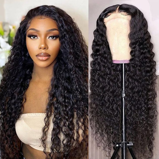 HD Transparent 13*4/13*6 Lace Front Wigs Human Hair deep wave