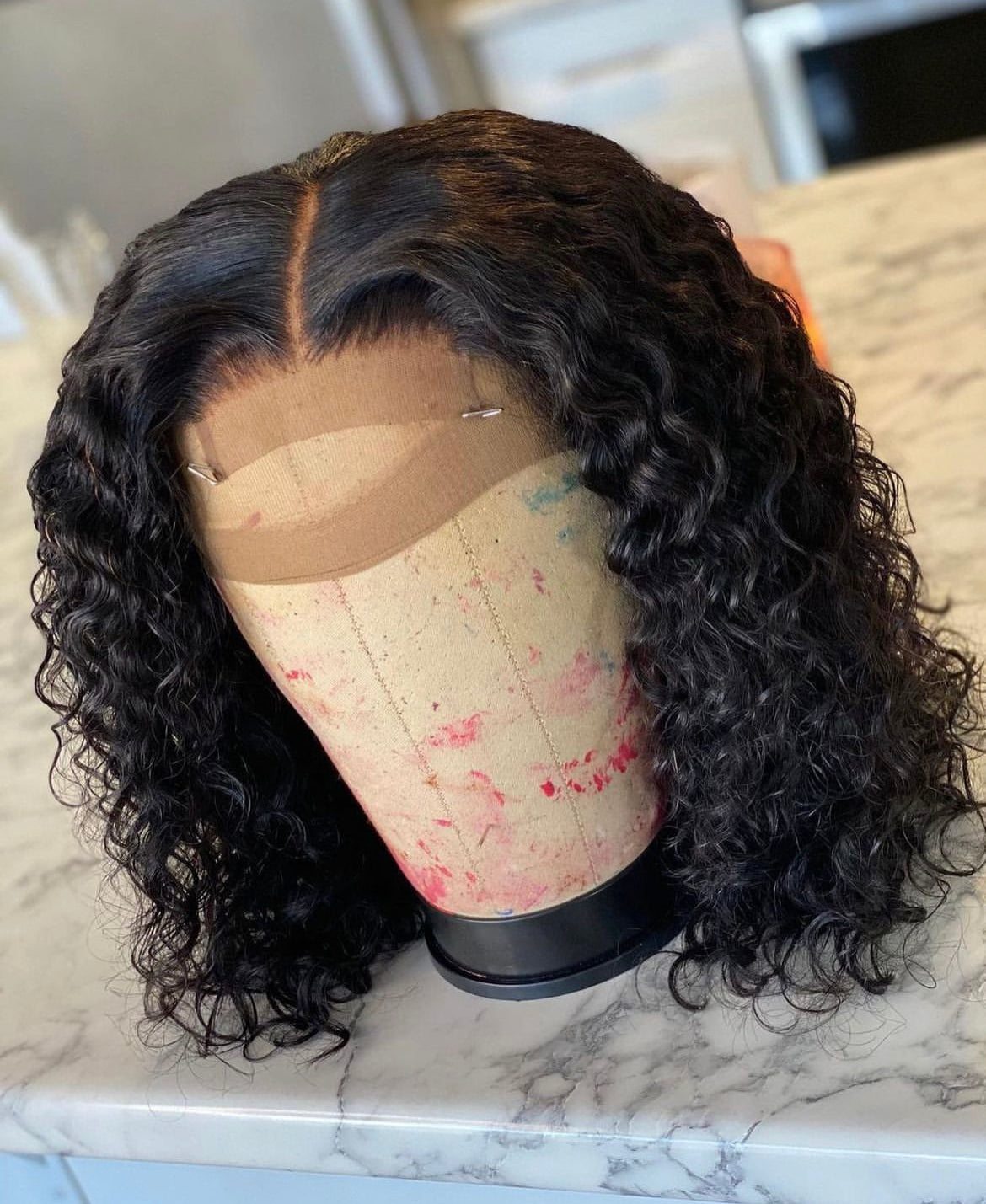 Water Wave 13*4/13*6 Lace Frontal Wig Virgin Human Hair Wigs HD Lace With Pre-plucked Edges