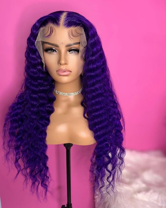 Royal human Hair lace frontal wig